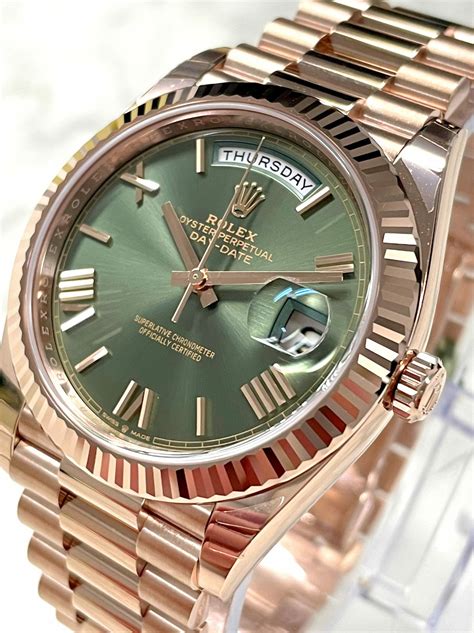 rolex day date gold rose|Rolex Day-Date reference 228235.